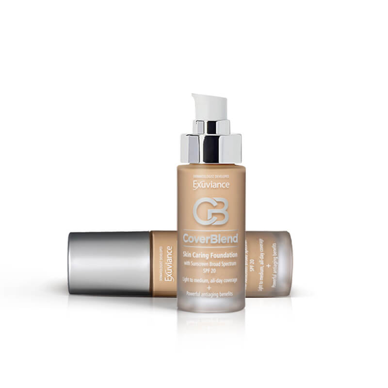 exuviance skin caring foundation spf20